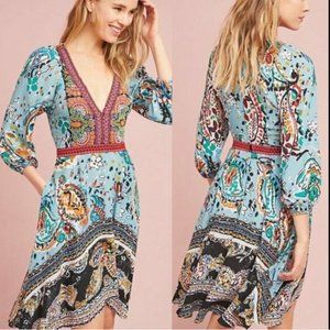 Anthropologie Beaded Karmina Dress x Akemi + Kin